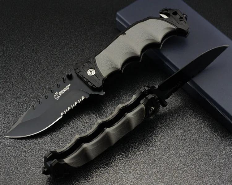 Высокопрочный нож складной карманный тактический открытый военные