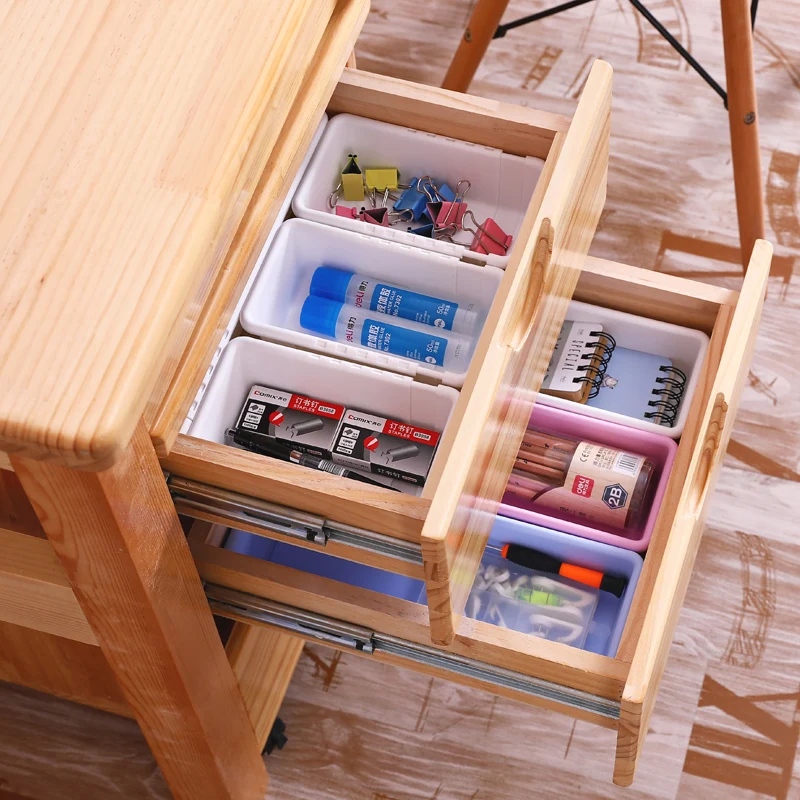 Выдвижная коробка для хранения ящика делитель Пластиковые кухонные столовые