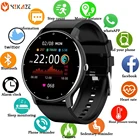 2021 Смарт-часы для мужчин и женщин фитнес-трекер спортивные Смарт-часы монитор сна пульсометр водонепроницаемые часы для IOS Android