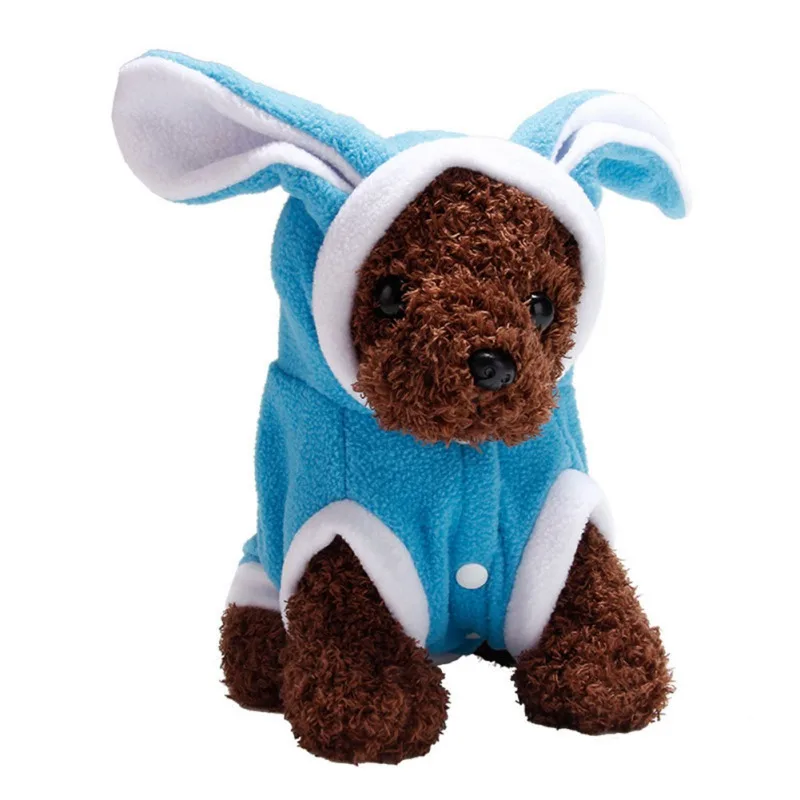 

Autumn Winter Cute Pet Dog Hoodie Rabbit Cosplay Dress Up Coat Warm Dog Jacket Coat Breathable Hoodie Pet Accessories