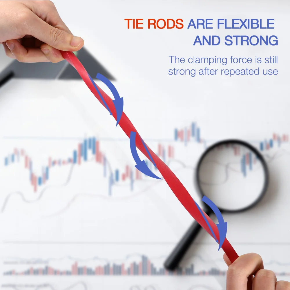 10 шт. прозрачные зажимы для хранения файлов|Папка файлов| |