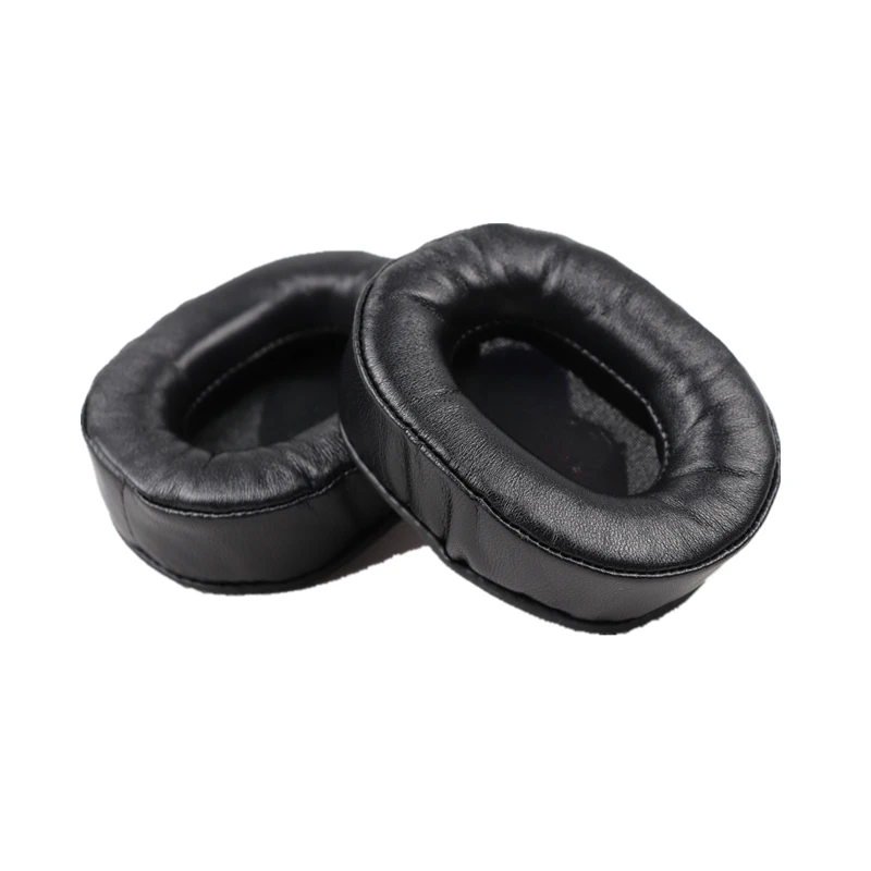 

Replacement Sheepskin protein leather Memory foam ear pads cushions for Audio-Technica ATH-MSR7 for Sony MDR-V6 headphones