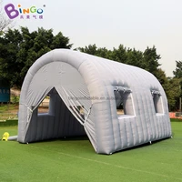 free shipping 6x4 6x4 1 meters inflatable tent for event inflatable camping tent gray inflatable party tent toy tent