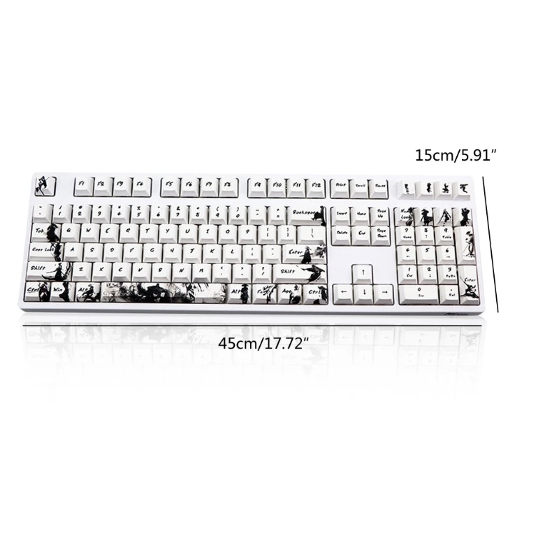 

Knight errant Keycap Ink Keycaps 5-Surfaces Dye Sub Mechanical Keyboard Keycap