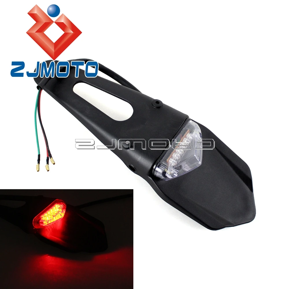 Байк светодиодный стоп Встроенный задний фонарь заднее крыло для Honda XR250 XR400 XR650