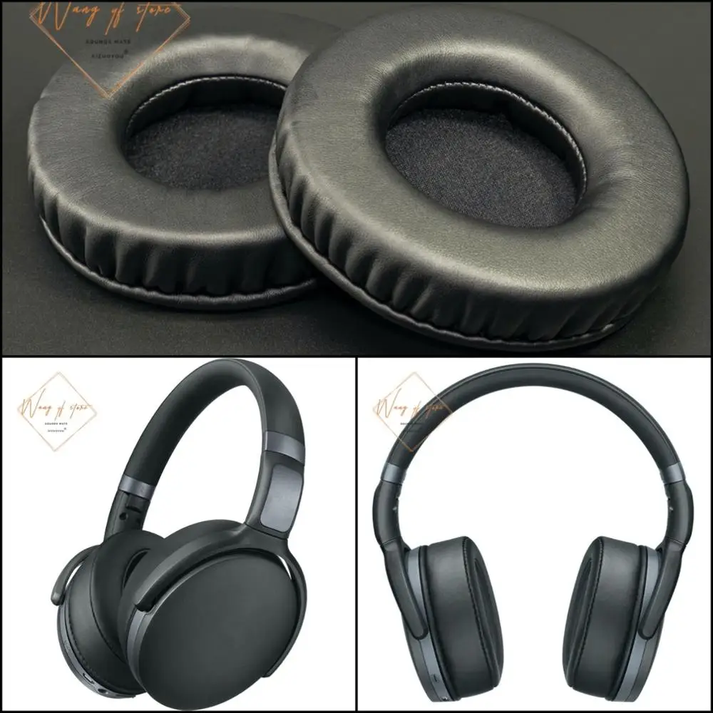 Мягкие кожаные амбушюры поролоновые для наушников Sennheiser HD 4 40 BT идеальное