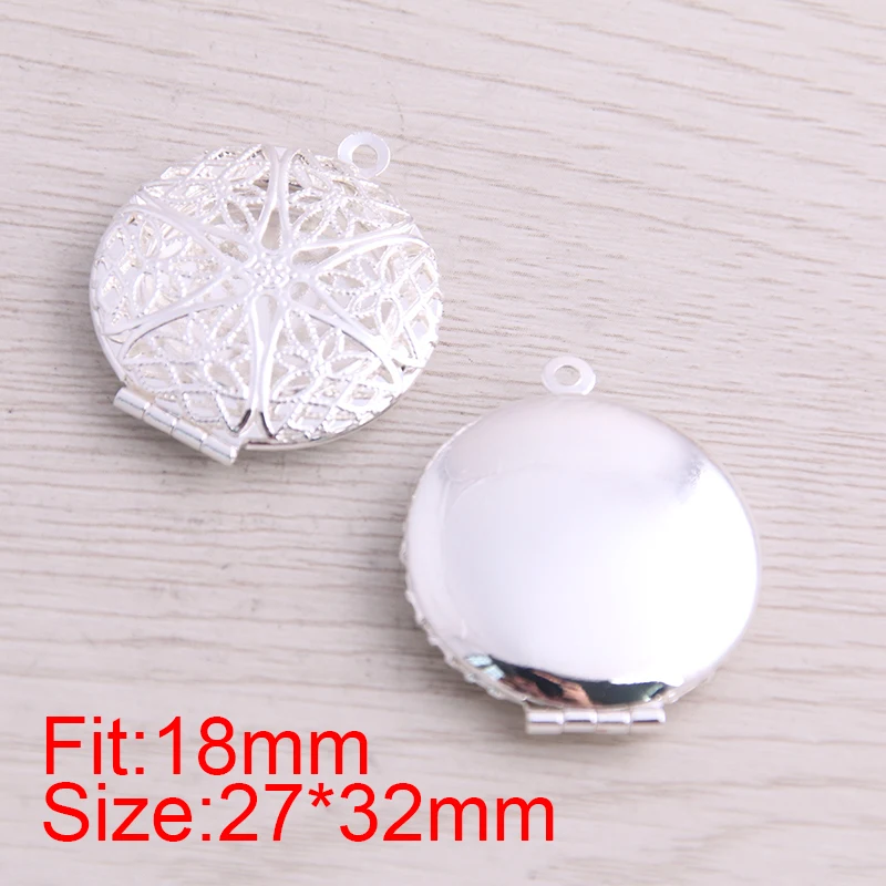 Сладкий колокольчик 14 шт./лот 18 мм внутренний размер три цвета известность стиль