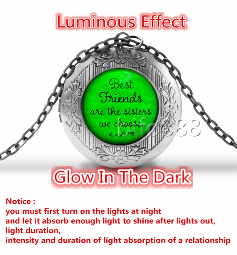 BIFOYOU лучшие друзья сестры мы выбираем кабошон стекло ароматерапия фото медальон