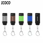 Новинка, карманный фонарик, USB-перезаряжасветильник фонарик, 0,5 Вт, 25 лм, разноцветный мини-фонарь, 1 шт.