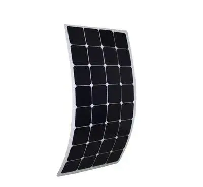 Профессиональная sunpower 80 Вт 100 Вт Гибкая солнечная панель 100 Вт моно солнечная батарея с быстрой доставкой