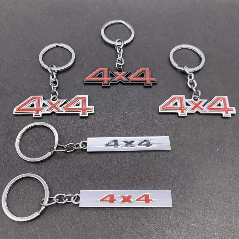 

3D Metal Car Keyring Keychain Key Chain Key Ring Keyfob For 4X4 4WD Mercedes Audi Ford Focus Volkswagen Nissan Toyota