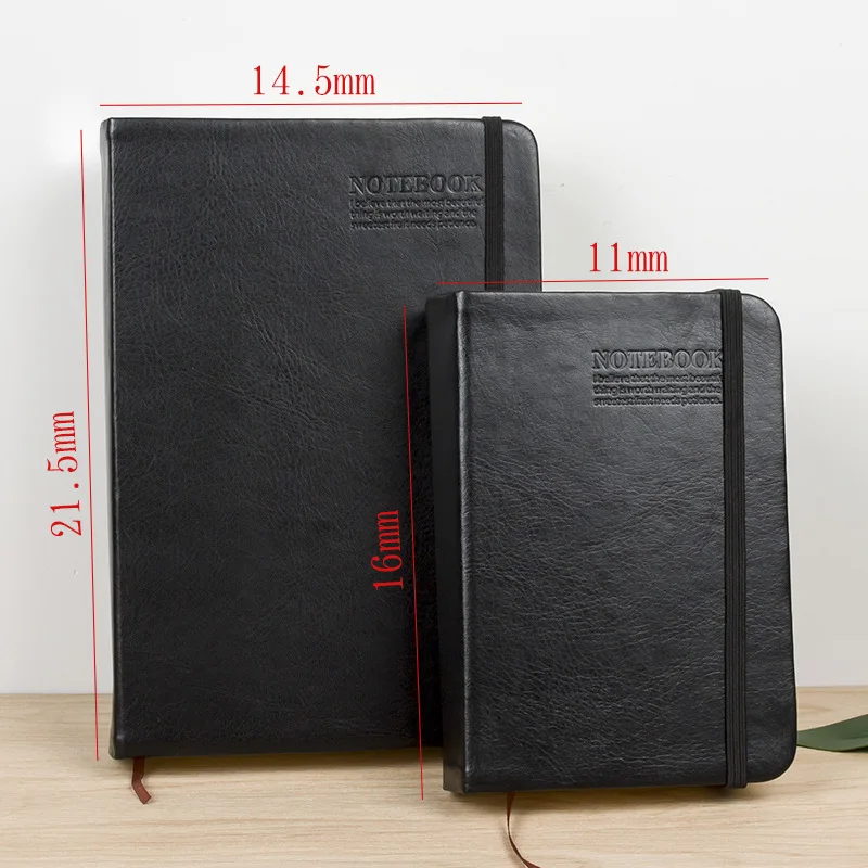 Записная книжка из искусственной кожи 375 листов | Канцтовары для офиса и дома