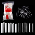 Taoye nunu Новый 500 шт.пакет супер длинный советы прозрачный Французский ногтей Искусственные акриловые для маникюра (гель-маникюр дизайн набор инструментов 