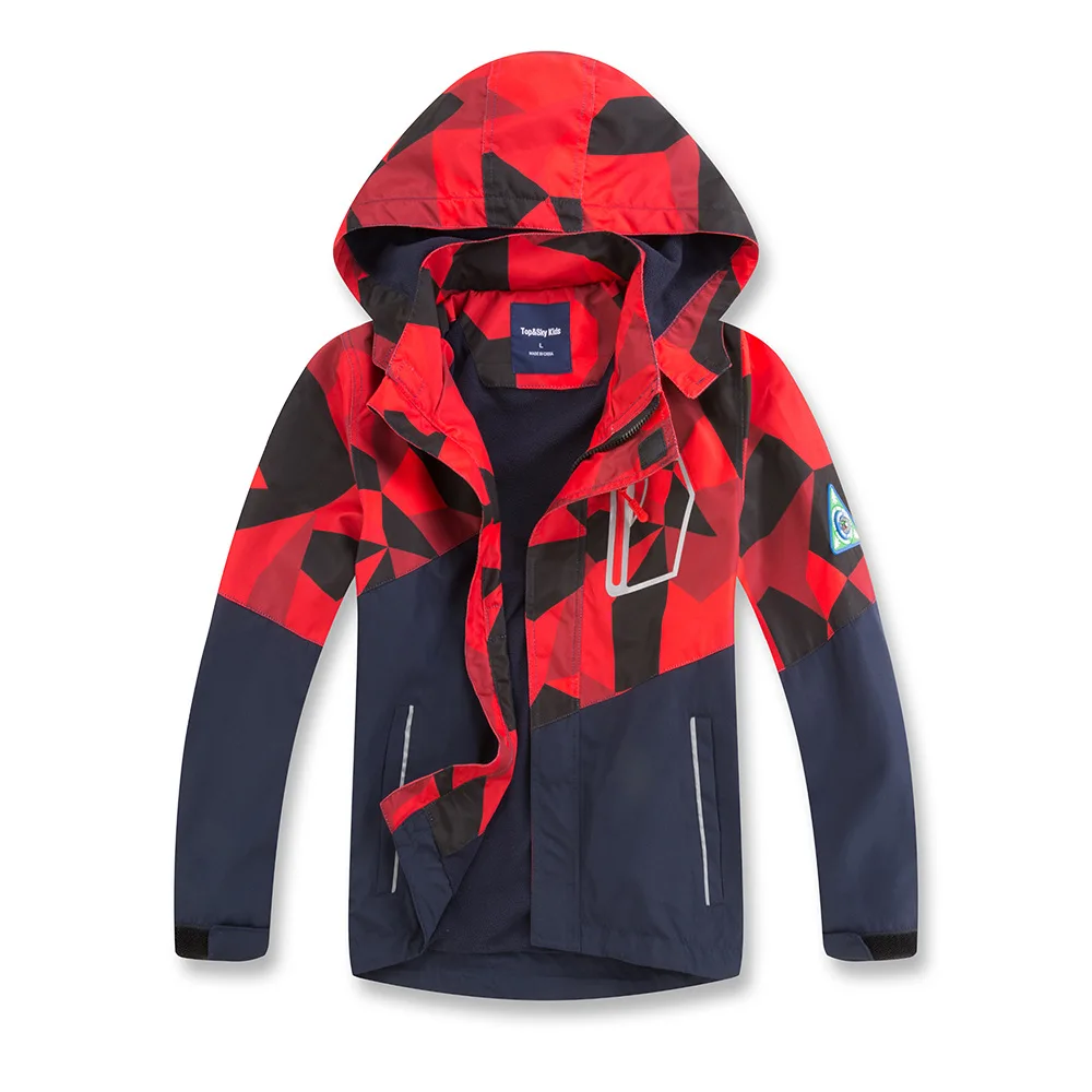 2020 Одежда для мальчиков водонепроницаемая ветровка Детское пальто детская