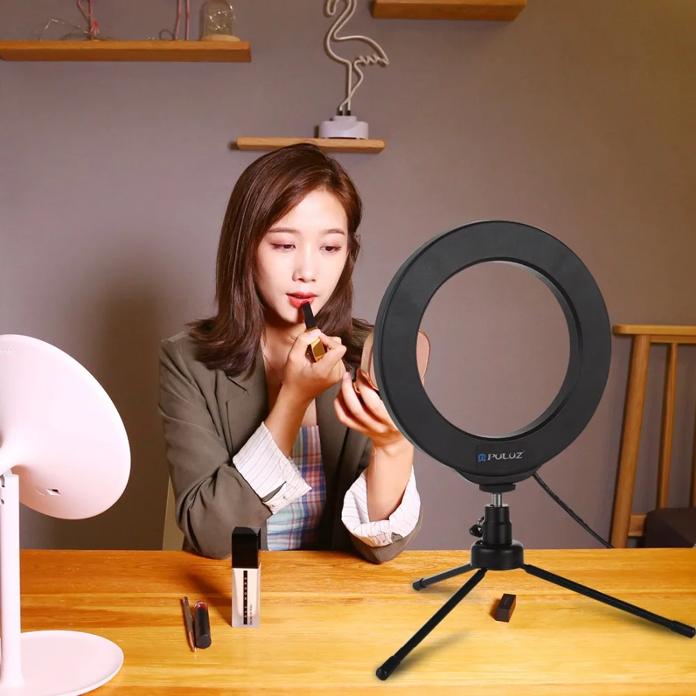 6.2 inch/16cm USB RGBW Dimmable LED Ring light Photography Fill Light Vlogging Video Lights &amp Remote Control | Электроника