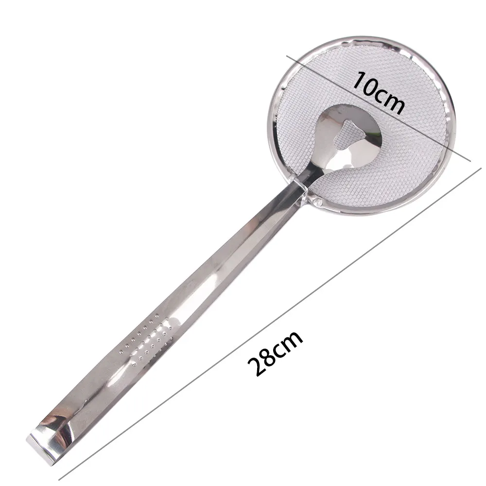 Сетка из нержавеющей стали дуршлаг фритюрница сливная сетка фильтр для жарки