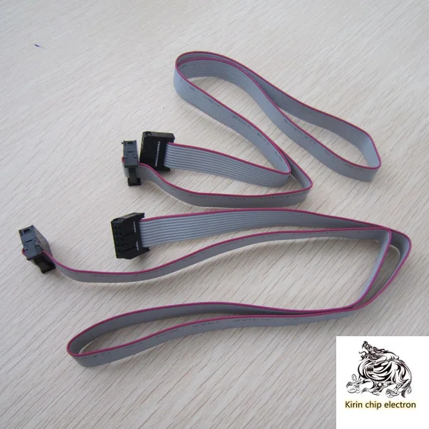5pcs/lot 3D printer 2004LCD/12864LCD with 10PIN flat data cable 2 20cm/70cm | Электронные компоненты и