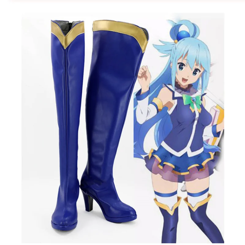 KonoSuba благословение Бога на этот чудесный мир водные Топы платье Униформа костюм