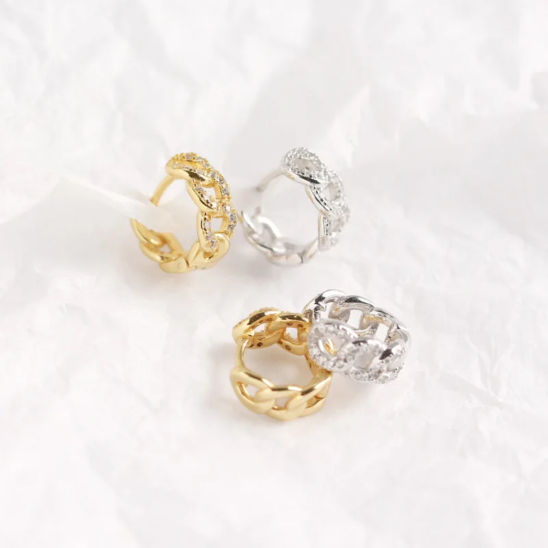 Silvology 925 пробы серебряные полный циркон широкая цепочка серьги кольца элегантные