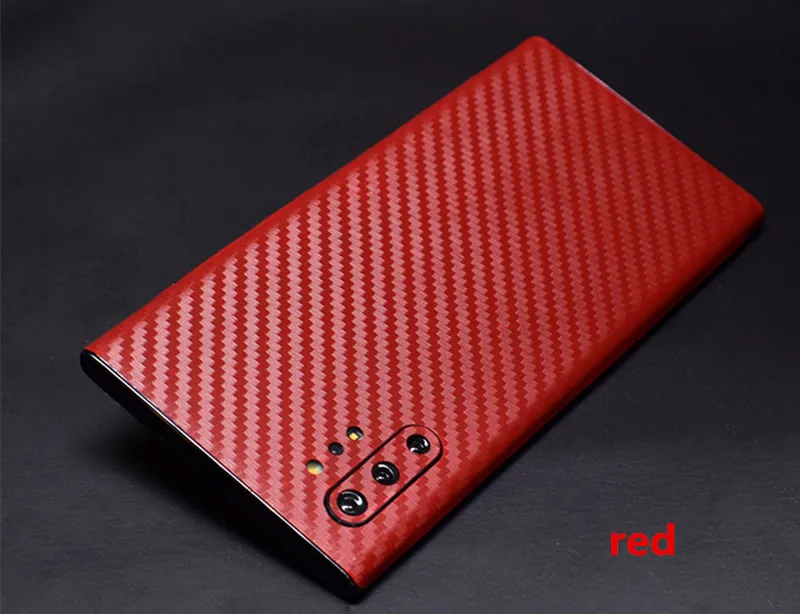 NOTOW Мода 3D углеродное волокно задняя паста защитная пленка наклейка для samsung Galaxy Note10/Note10plus/A70/A50/S10/S10Plus/s10E