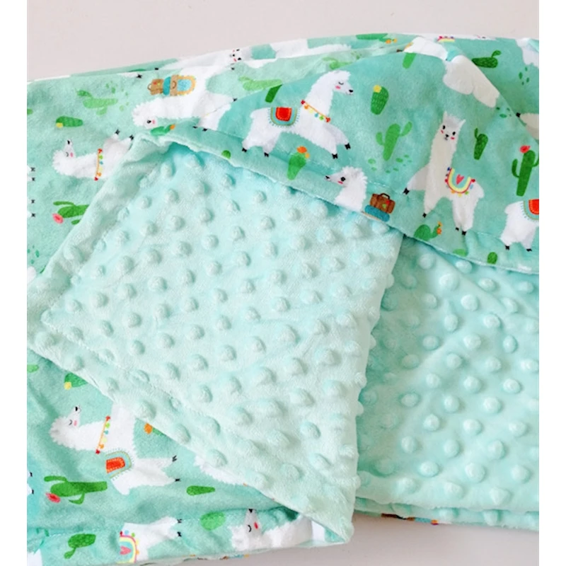 

Coral Fleece Thermal Baby Swaddle Blanket Soft Newborn Swaddling Wrap for Newborn Kids Bed Stroller Cover Cot Crib Quilt