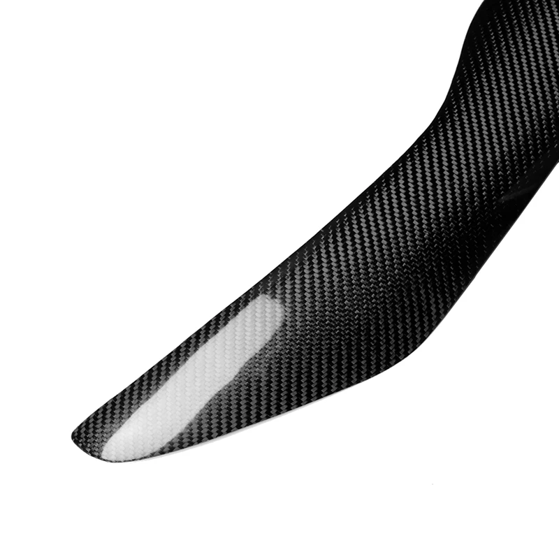 

for Ford Focus 2009 - 2011 Carbon Fiber Headlight Decorative Covers Eyelid MK2 Fiber Glass Eyebrow Sticker