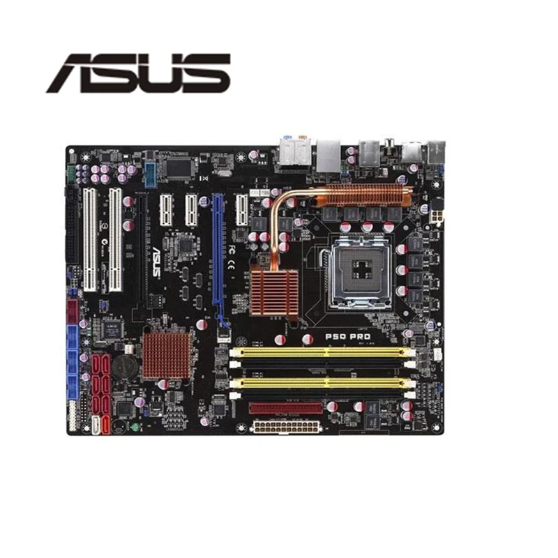 Материнская плата для Asus P5Q Pro оригинальная б/у материнская P45 Socket LGA 775 Q8200 Q8300