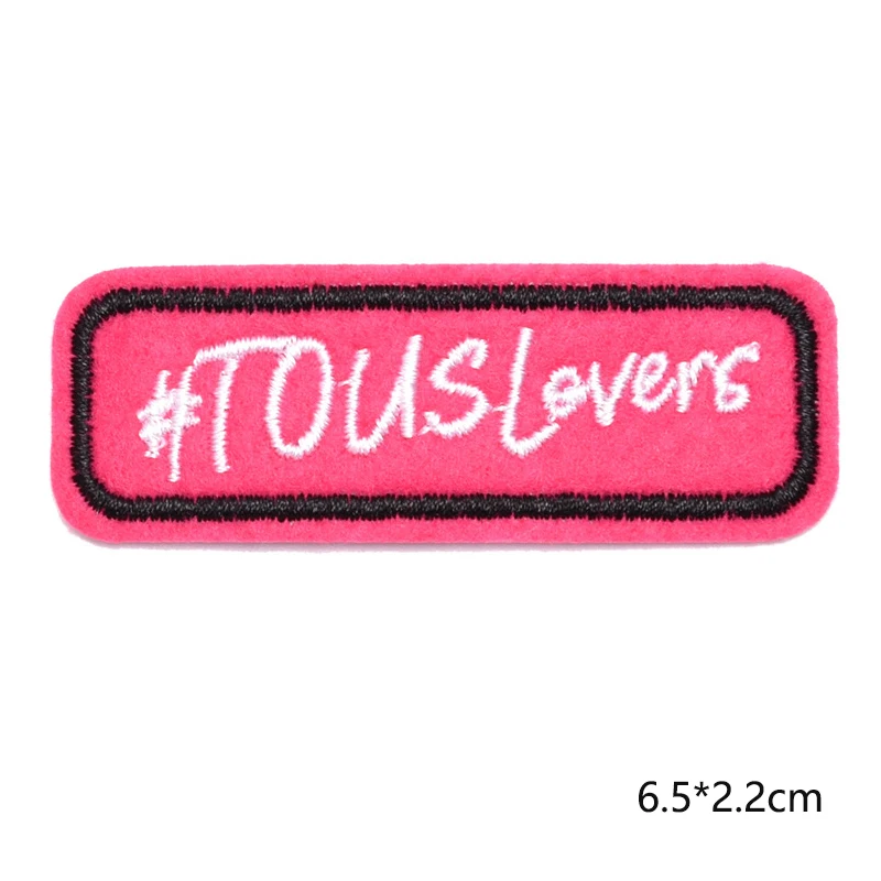 Нашивки с милым рисунком нашивки железными надписями на одежду полосатые