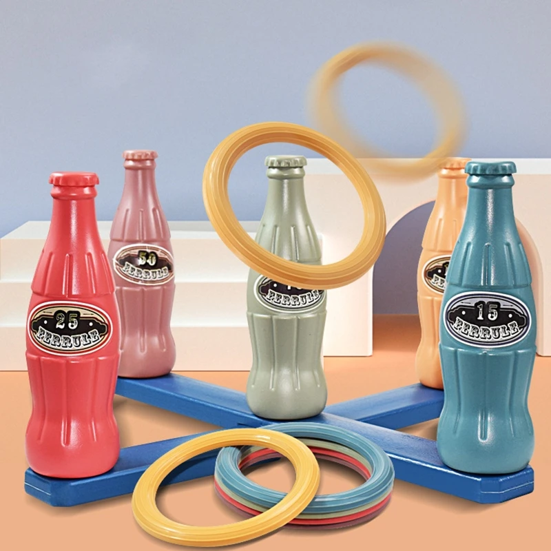 

Children's Mini Ferrule /Bowling Game Beach Play Set Outdoor Sports Game Indoor Game Activities for Kids Christmas Gift