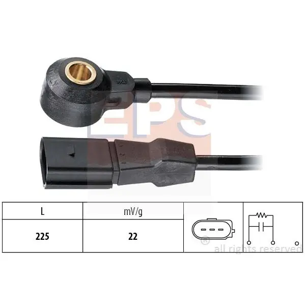 Датчик детонации Audi A3 VW Polo Skoda Fabia Seat Toledo 1.2 |Температурный датчик| |
