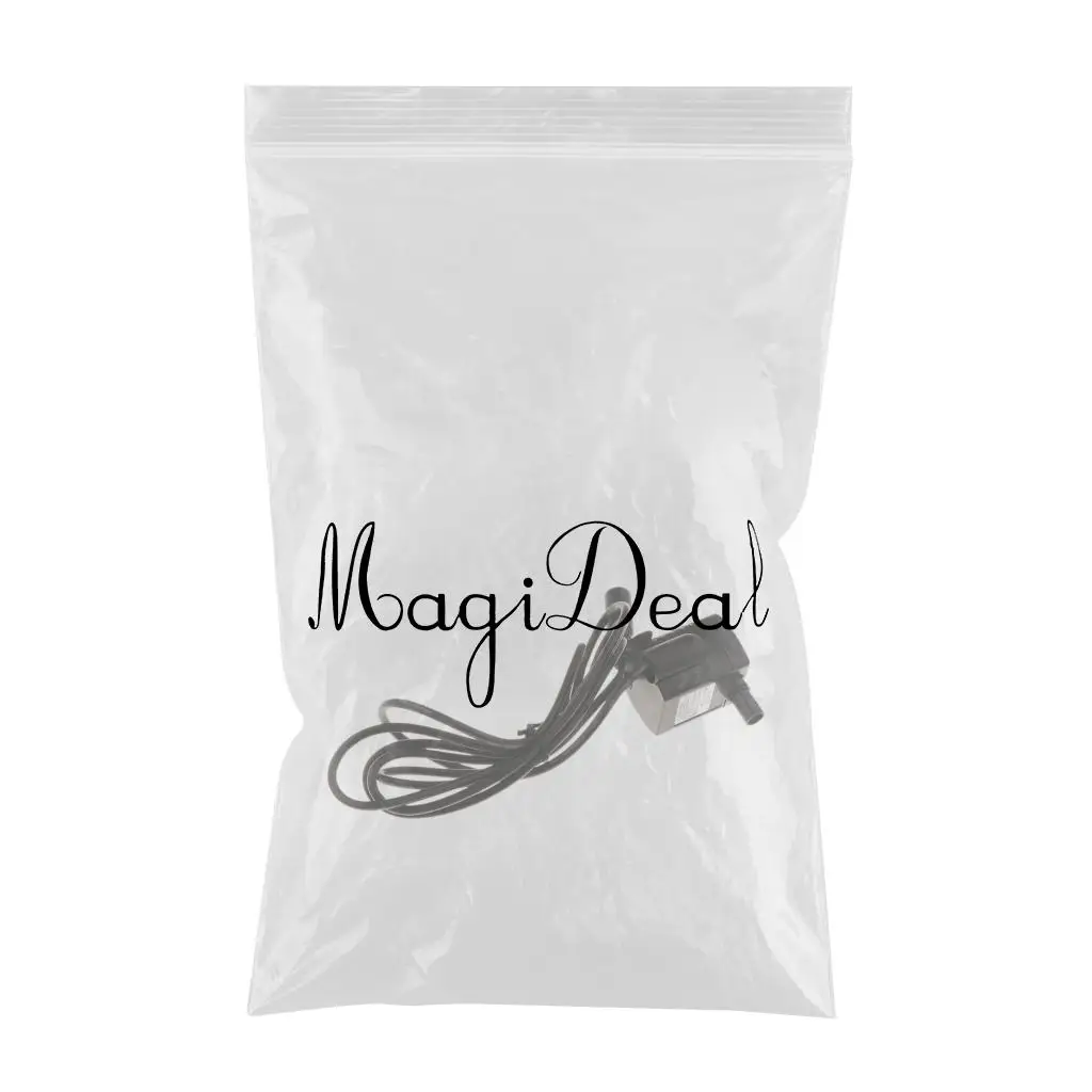 Погружной водяной мини-насос для аквариума 12 В постоянного тока 4 8 Вт насос и