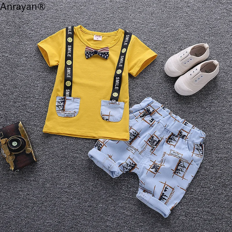 Новинка детская одежда для мальчиков и девочек хлопковая костюм младенцев