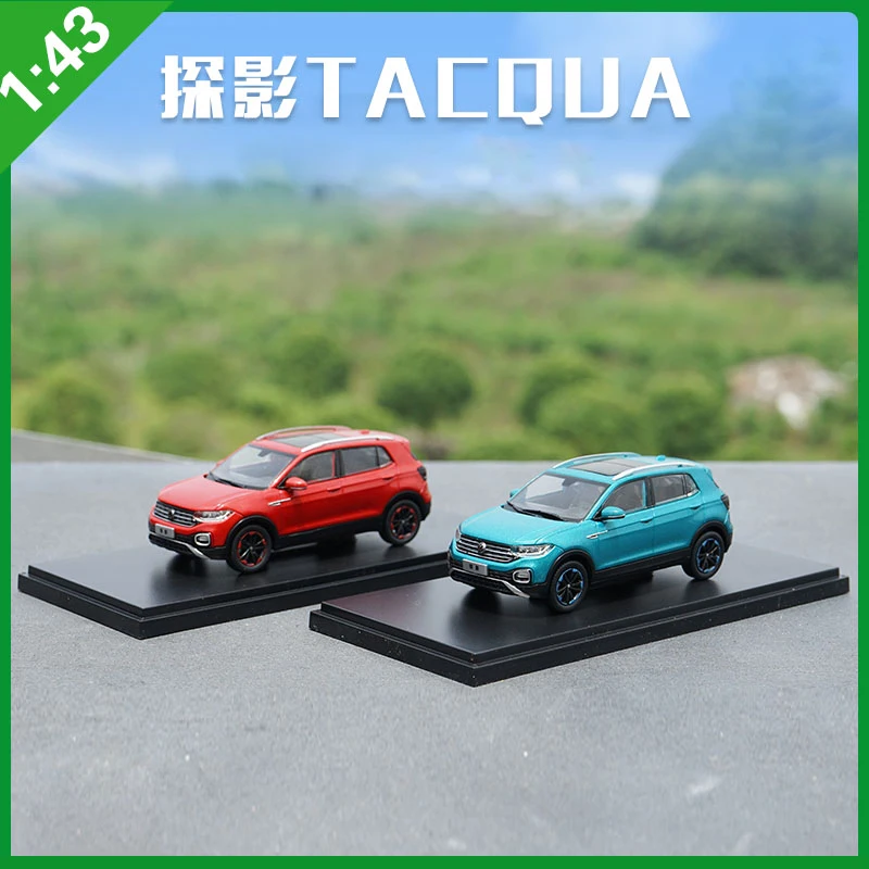 Оригинальная коробка 1:43 VW TACQUA модель из сплава статическая металлическая