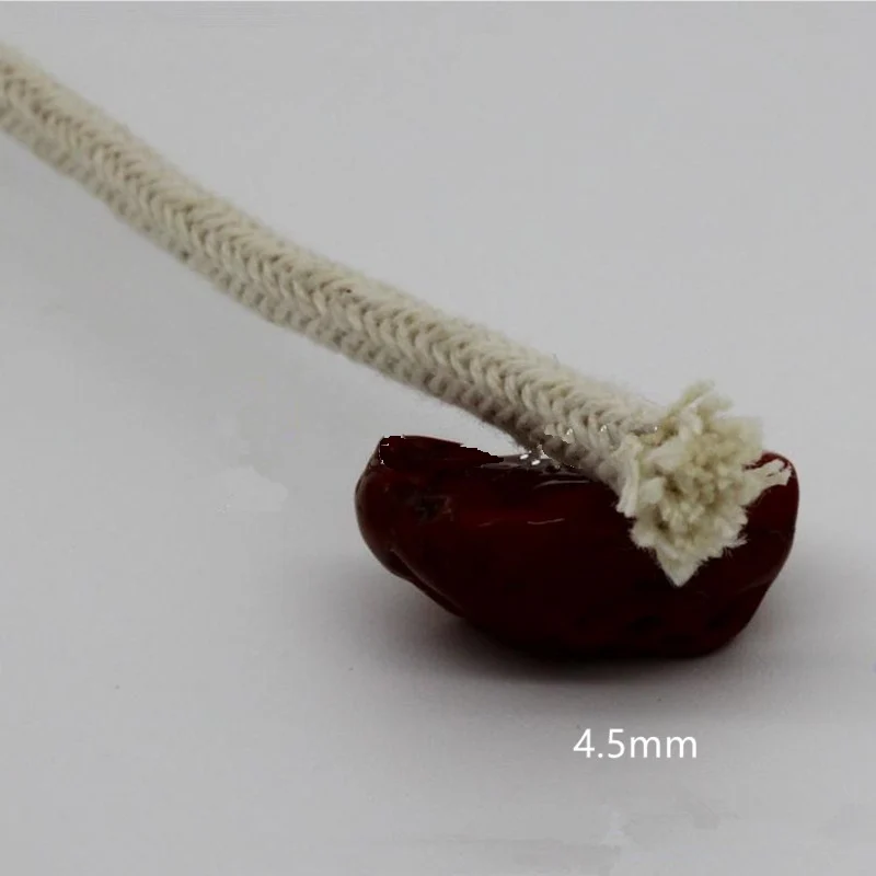 Бездымная спиртовая Лампа фитиль для масла трубка с твердым сердечником из