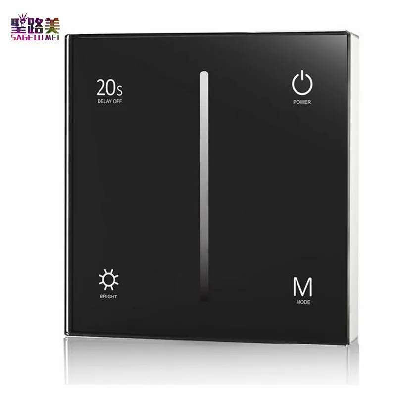 

Стеклянный сенсорный диммер SAGE LU MEI S1-T