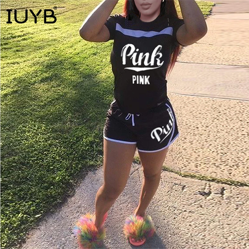 IUYB Весна 2019 высокое качество повседневный дизайн Женский комплект из 2 предметов