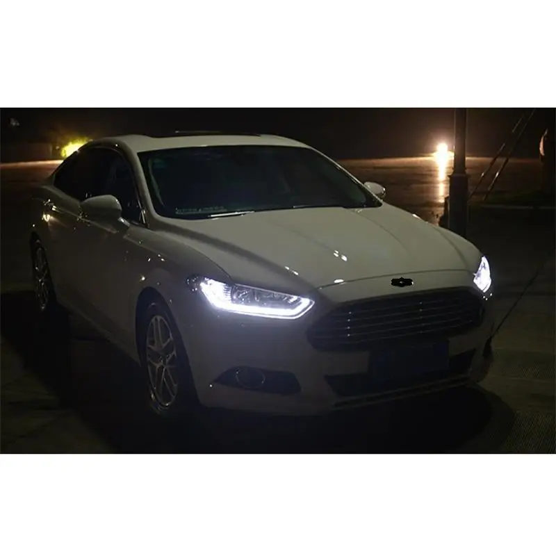 Drl Luces Para Auto Assessoires светодиодные боковые поворотники Automovil фары Задние Автомобильные фары в сборе 13 14 15 16 для Ford Mondeo