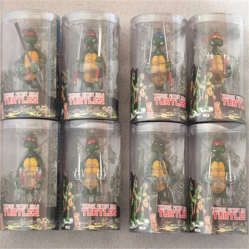 NECA 4 шт. 6 дюймов Леонардо Микеланджело Донателло подростковые мутанты Черепашки