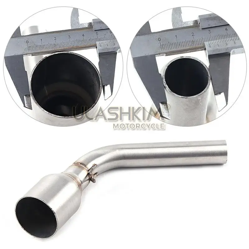 Выхлопная труба глушителя для мотоцикла выхлопная средняя из углеродного