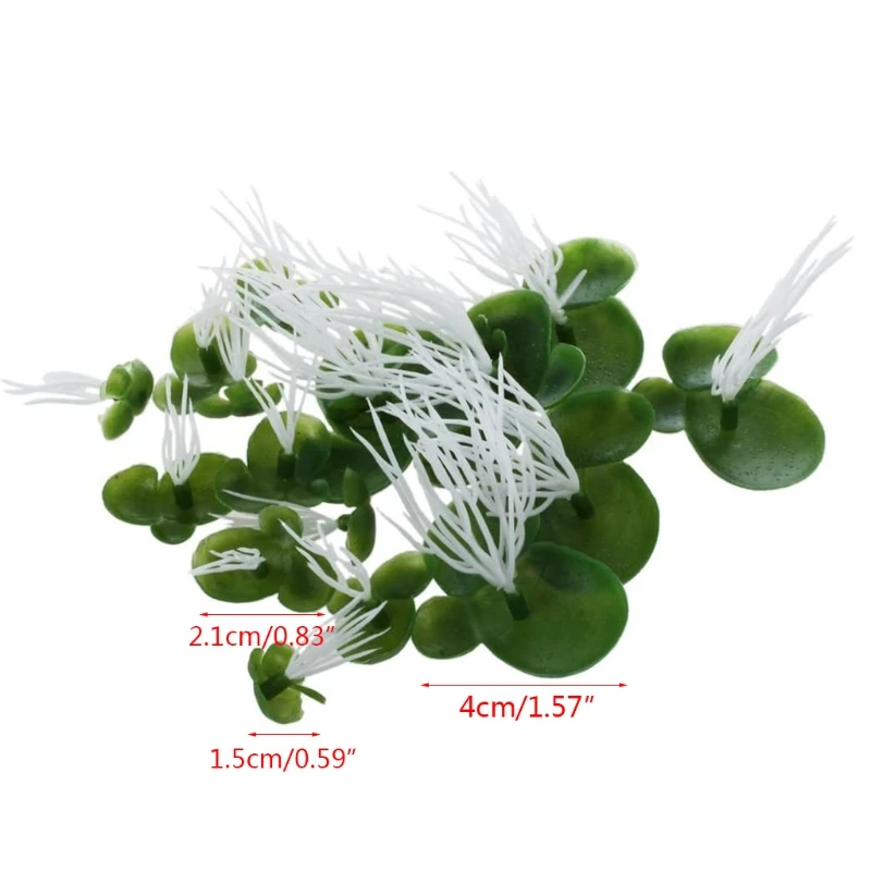 18 шт. искусственные водоросли плавающие реалистичные аквариумные рыболовные