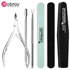 Набор инструментов для маникюра полировки полосы пилочка для ногтей Нержавеющаясталь мертвые ножницы для удаления нежелательной кожи, удаляет мертвую кожу Вилка Маникюр жидкость для снятия Отшелушивающий комплект