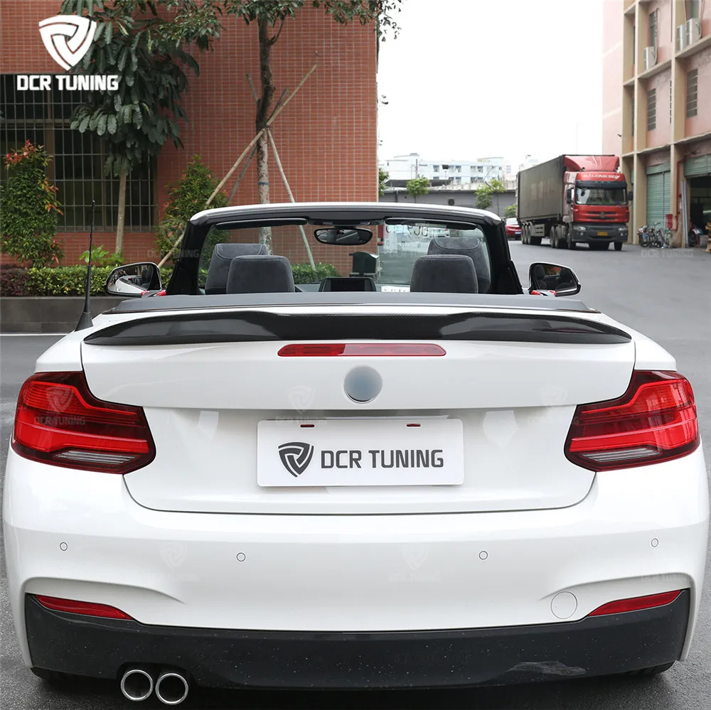 Спойлер PSM Style для BMW F22 спойлер из углеродного волокна 2 серии купе и F87 M2 220i M235i 228i