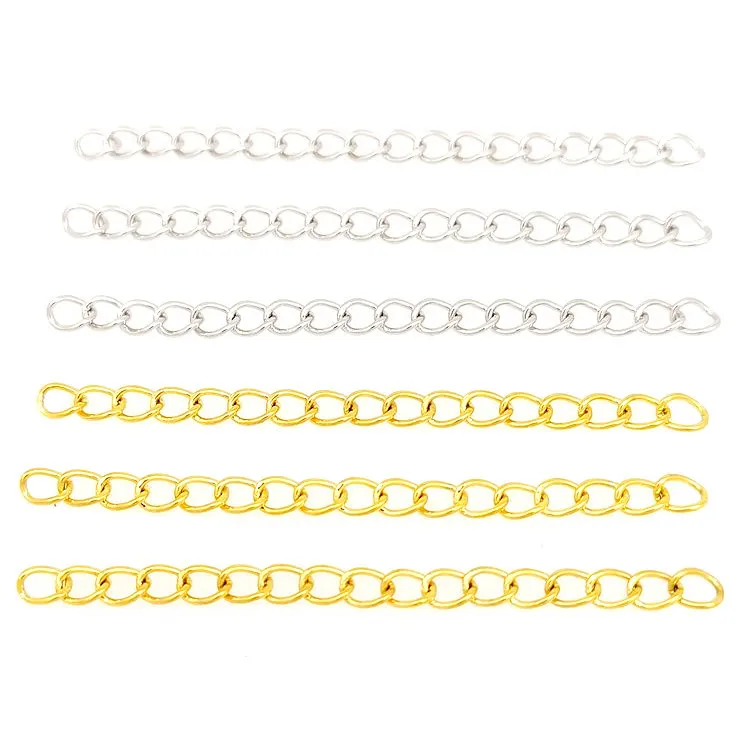 

Цепочка для браслета, из нержавеющей стали, 0,6*3*4 мм, 10 шт.