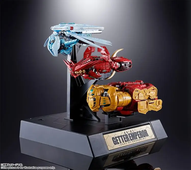 BANDAI супер сплав Soul GX-87 Getter император Фигурки игрушки 22 см фигурка робота игрушка Рождественский подарок для детей Kinderen