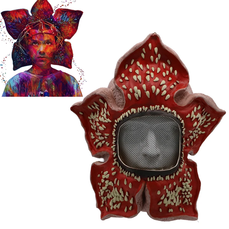 Странные Вещи Demogorgon маска косплей реквизит фигурка игрушки латексный