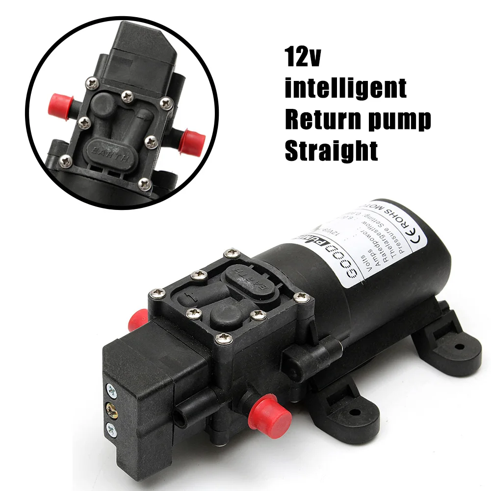 Электрический водяной насос подкачивающий мембранный для мойки высокого