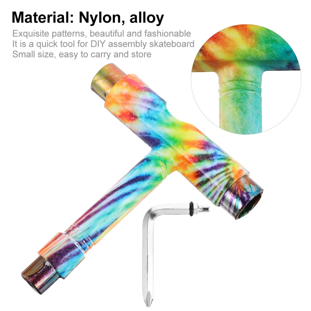 

T Type Wrench Tool Roller Skateboard Repair Tool Adjusting Tool Accessory