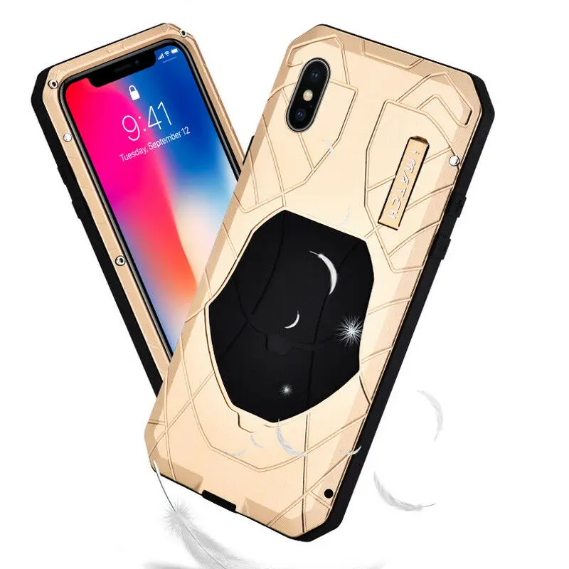 Роскошный уличный бронированный Алюминиевый металлический силиконовый