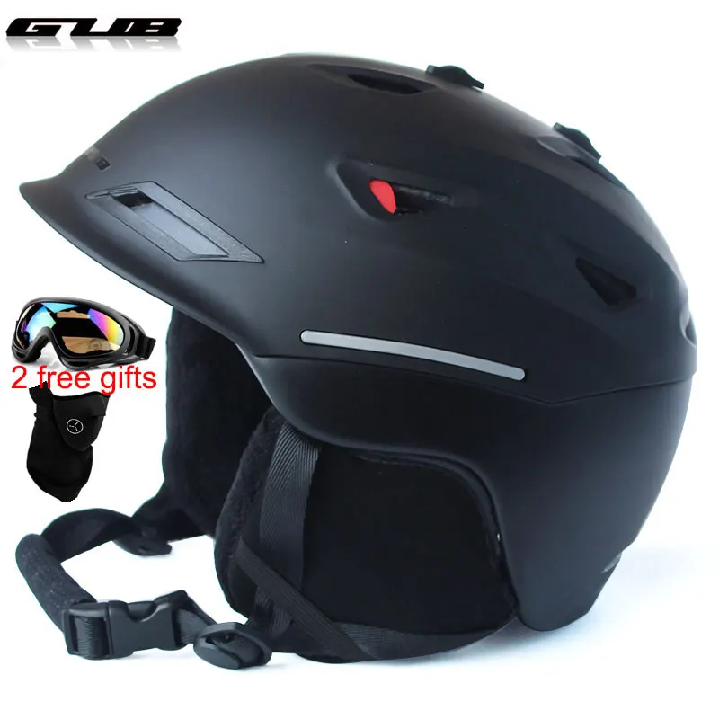 Профессиональные полузакрытые лыжные шлемы цельно формованные спортивные