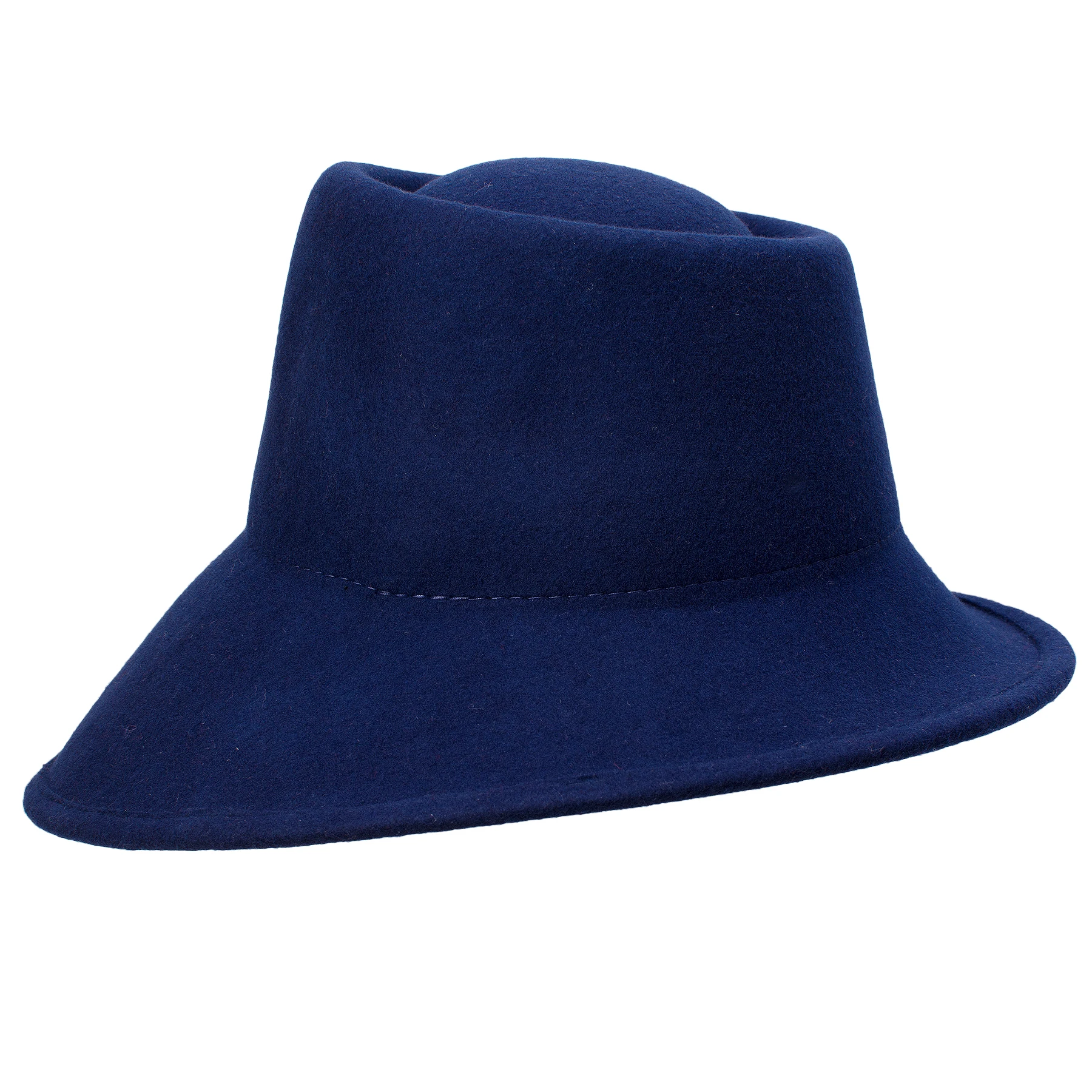 Lawliet шерсть женская шляпа с широкими полями Fedora специальная флоппи Женская фетровая наклонная Асимметричная Свадебная церковная шляпа T289